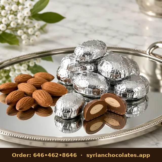 Almond Silver Wrap – Chocolates