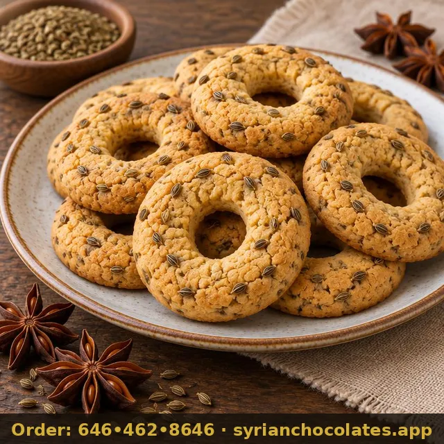 Anise Ka'ak Biscuits – Syrian Baked Goods