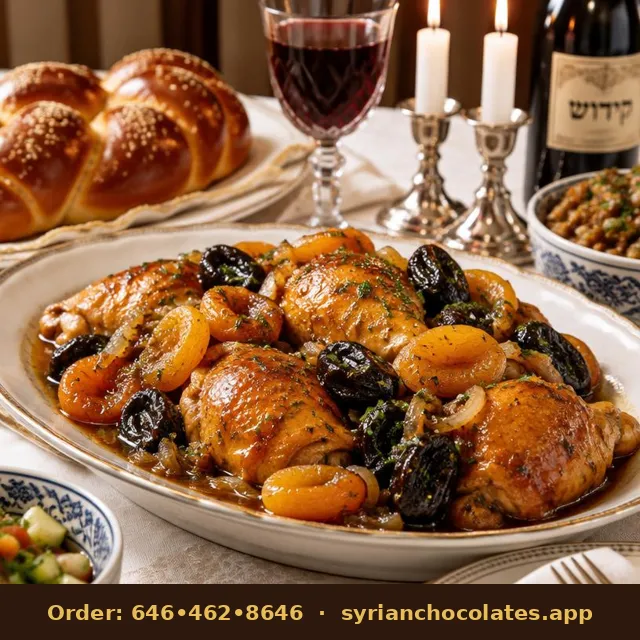 Apricot Shabbat Chicken – Mazza & Shabbat Foods