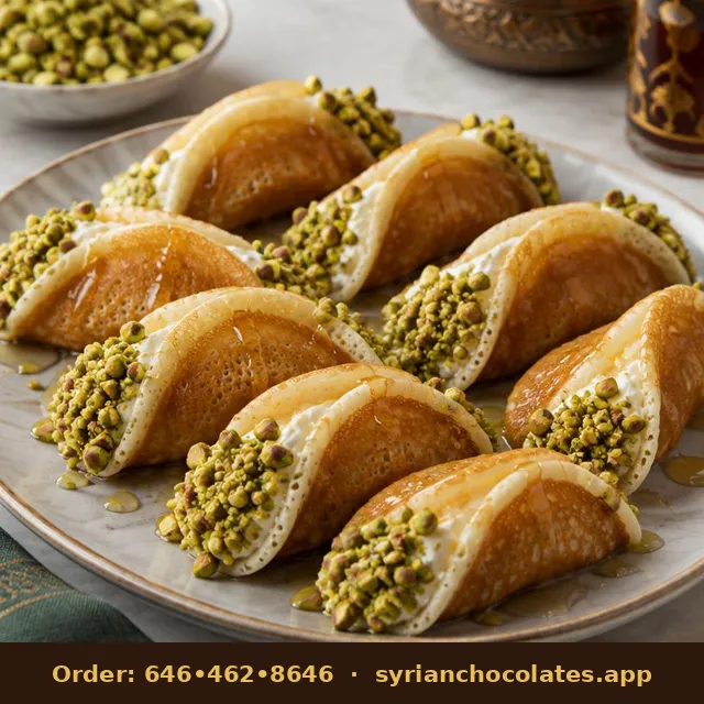 Atayef Cream – Middle Eastern Sweets