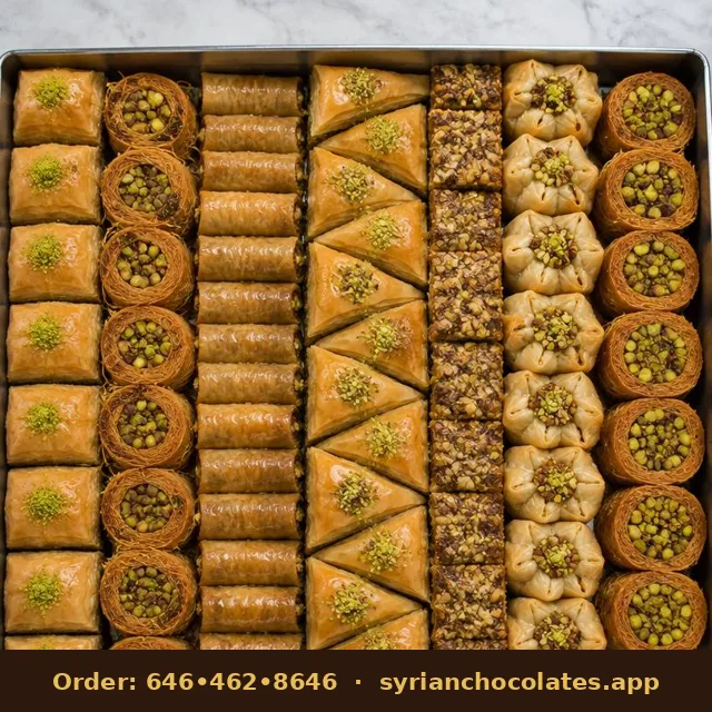 Baklava Assortment Large – Middle Eastern Sweets