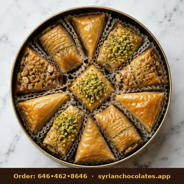 Baklava Assortment Small – Middle Eastern Sweets