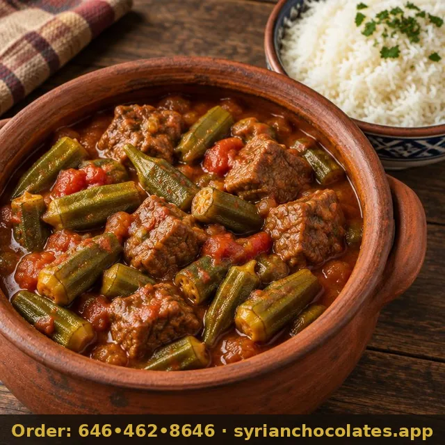 Bamia Okra Stew – Mazza & Shabbat Foods