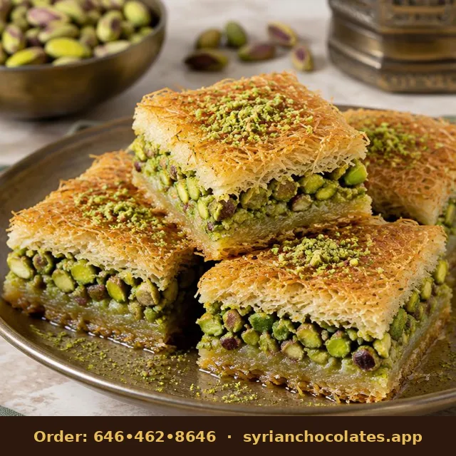 Basma Pistachio – Middle Eastern Sweets
