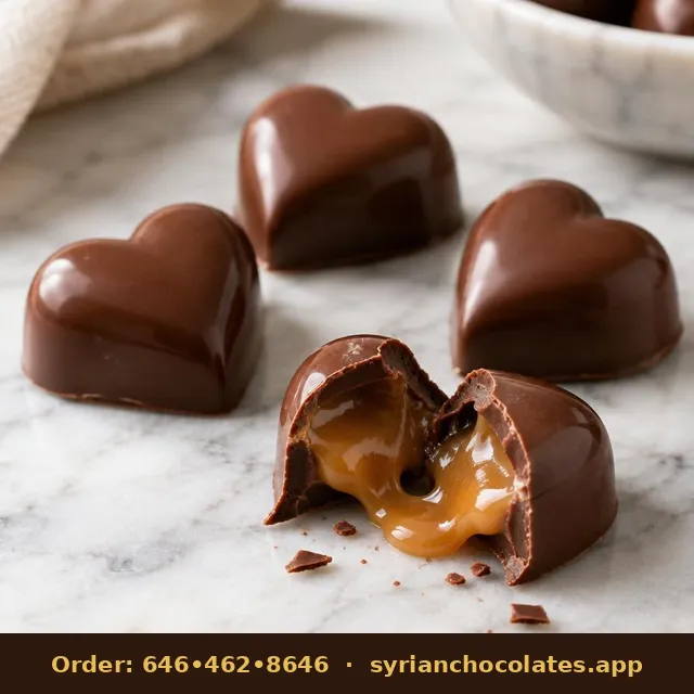 Caramel Filled Heart – Chocolates