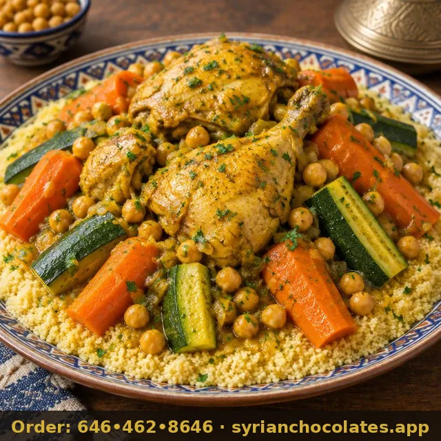 Chicken Couscous – Mazza & Shabbat Foods