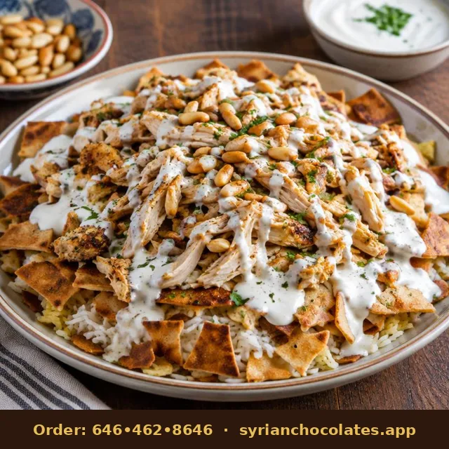 Chicken Fatteh – Mazza & Shabbat Foods
