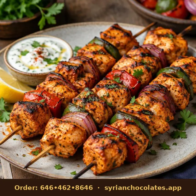 Chicken Kebab Skewers – Mazza & Shabbat Foods