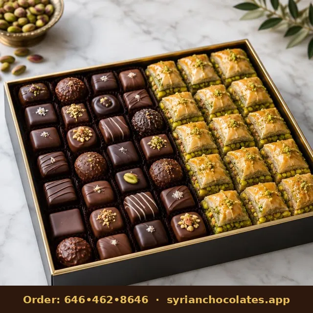 Chocolate & Baklava Combo Tray – Gift Trays