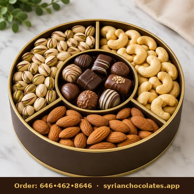 Chocolate & Nuts Combo Tray – Gift Trays