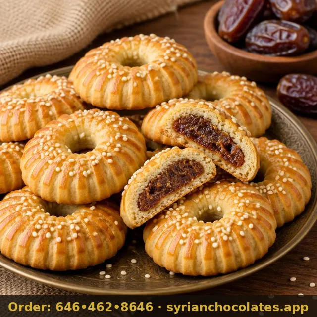 Date Ka'ak Rings – Syrian Baked Goods
