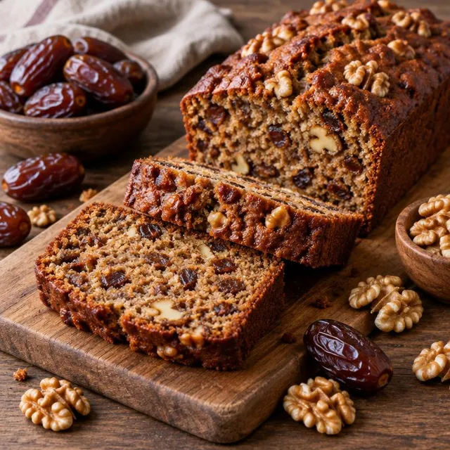 Date & Walnut Cake – Cakes & Chocolate Logs