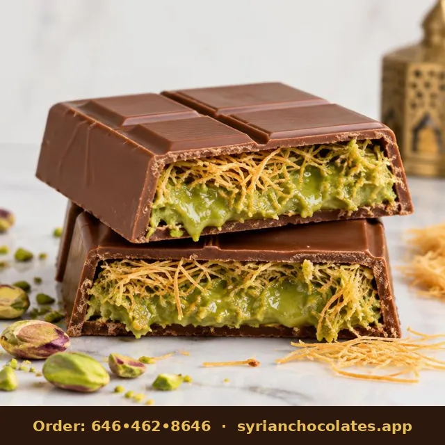 Dubai-Style Pistachio Bar – Chocolates