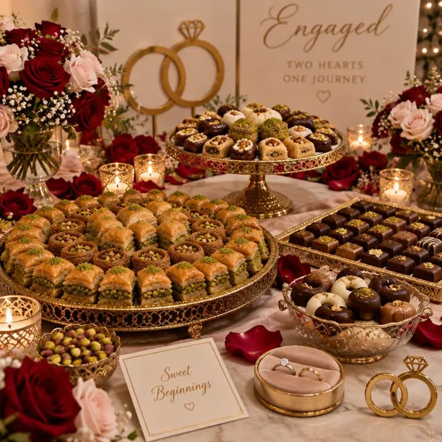 Engagement Party Spread – Party Catering