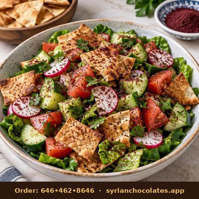 Fattoush – Mazza & Shabbat Foods