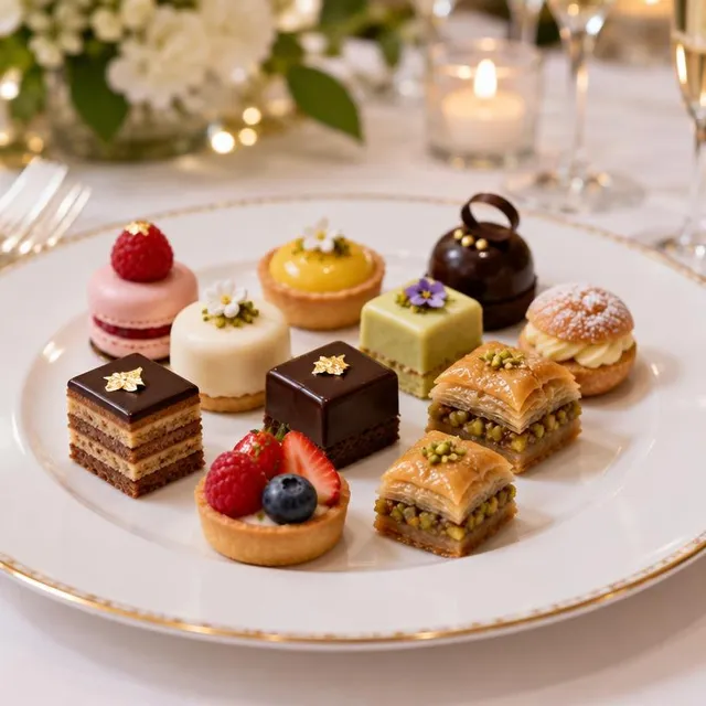 Gala Dinner Petit Fours – Party Catering