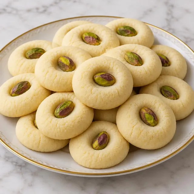 Ghraybeh Butter Cookies – Syrian Baked Goods