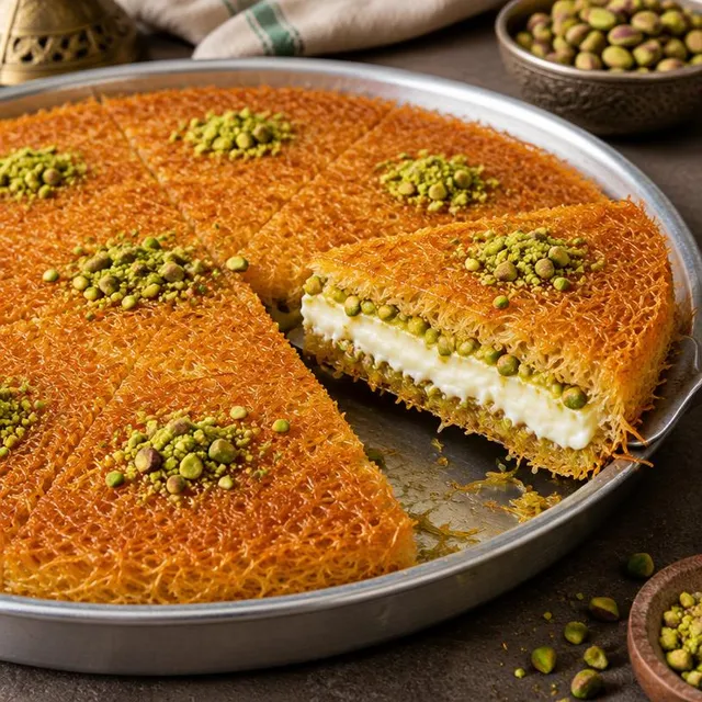 Kunafa Cream (Knafeh Ashta) – Halawiyat (Arabic Sweets)