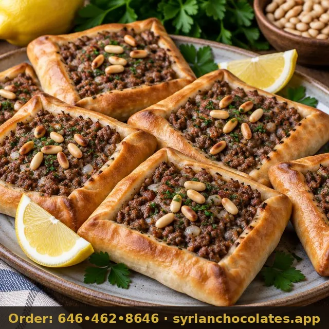 Lebanese Meat Sfiha – Mazza & Shabbat Foods