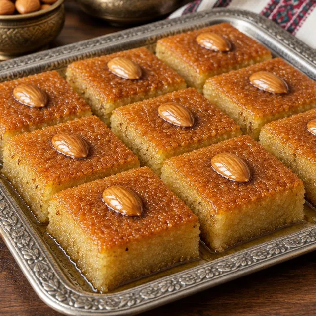 Lebanese Nammoura – Lebanese Sweets