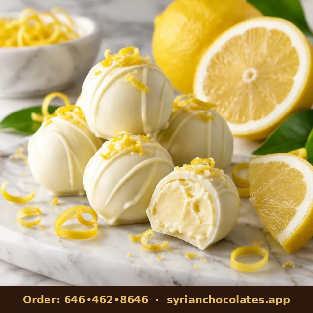 Lemon Zest Truffle – Chocolates