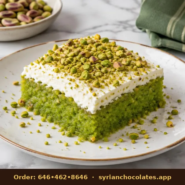 Mafrouka Pistachio – Middle Eastern Sweets