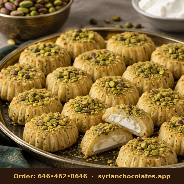 Mamoul Cream (Mad Ashta) – Middle Eastern Sweets