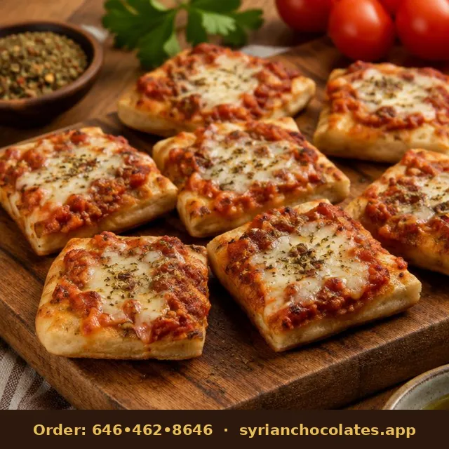 Mazza Pizza Squares – Mazza & Shabbat Foods