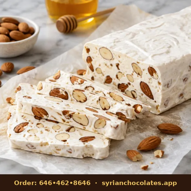 Nougat Almond – Middle Eastern Sweets