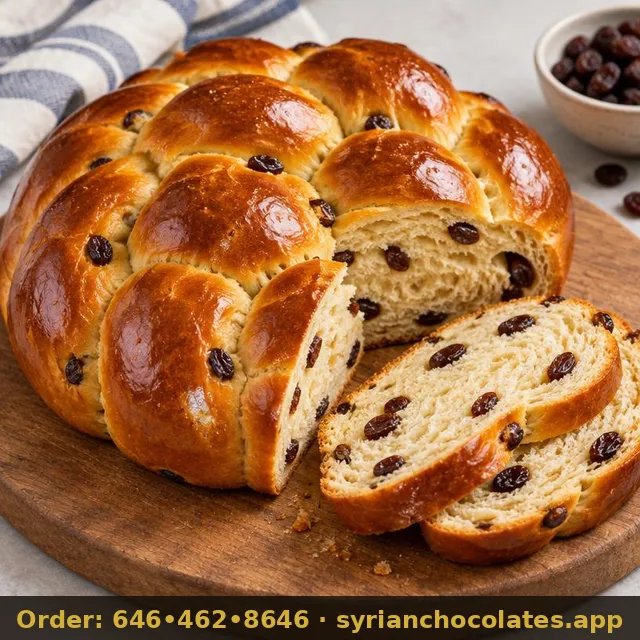 Raisin Challah – Syrian Baked Goods