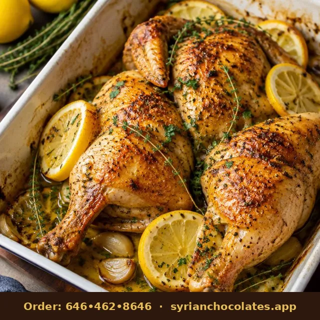 Roasted Lemon Chicken – Mazza & Shabbat Foods