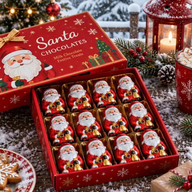 Santa Chocolate Box – Specialty & Seasonal