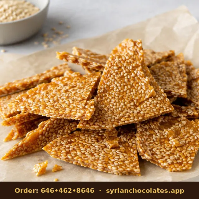 Sesame Brittle – Middle Eastern Sweets