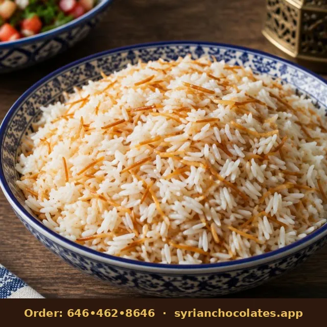 Shabbat Rice with Vermicelli – Mazza & Shabbat Foods