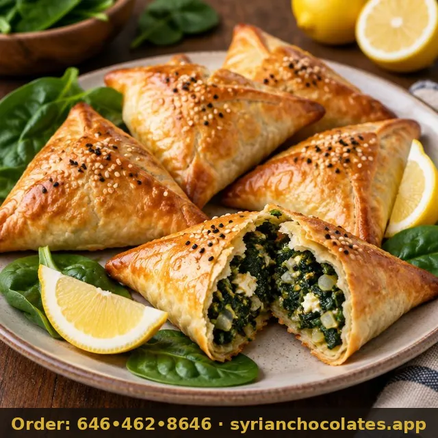 Spinach Fatayer – Syrian Baked Goods