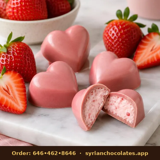 Strawberry Cream Heart – Chocolates