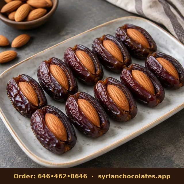 Stuffed Dates Almond – Nuts & Dried Fruits