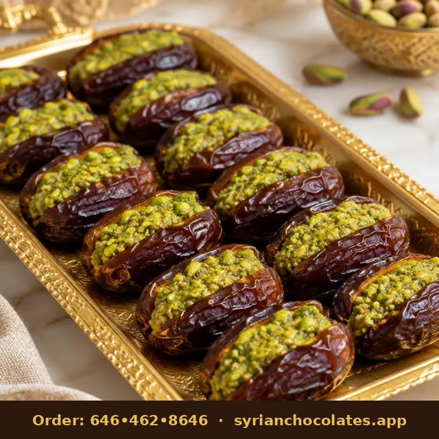 Stuffed Dates Pistachio – Nuts & Dried Fruits