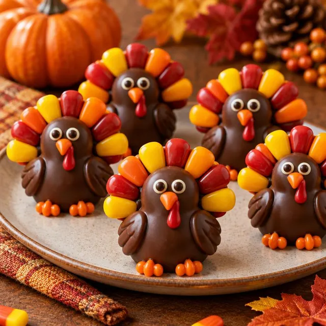 Thanksgiving Turkey Chocolates – Specialty & Seasonal