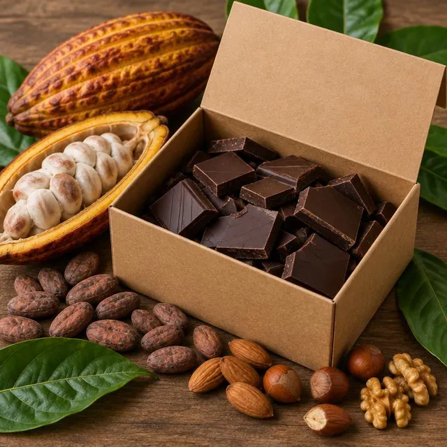 Vegan Dark Chocolate Box – Specialty & Seasonal