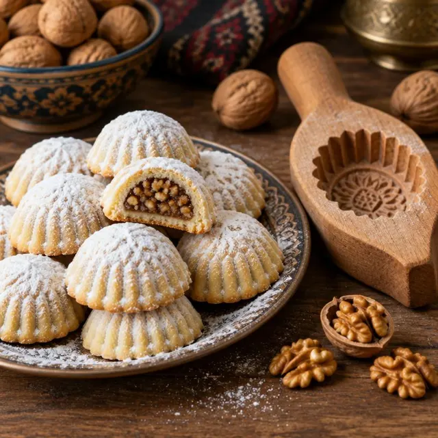 Walnut Maamoul – Maamoul & Cookies