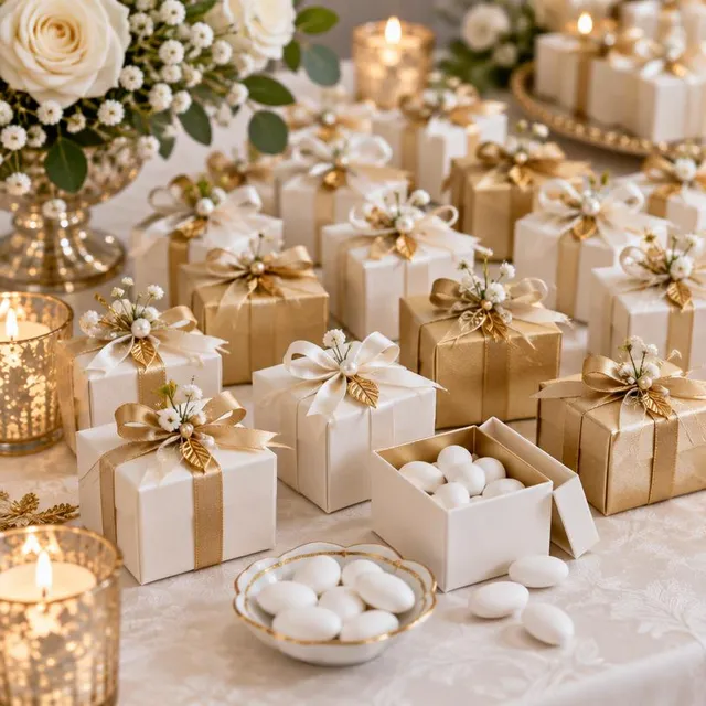 Wedding Favor Boxes (100) – Party Catering